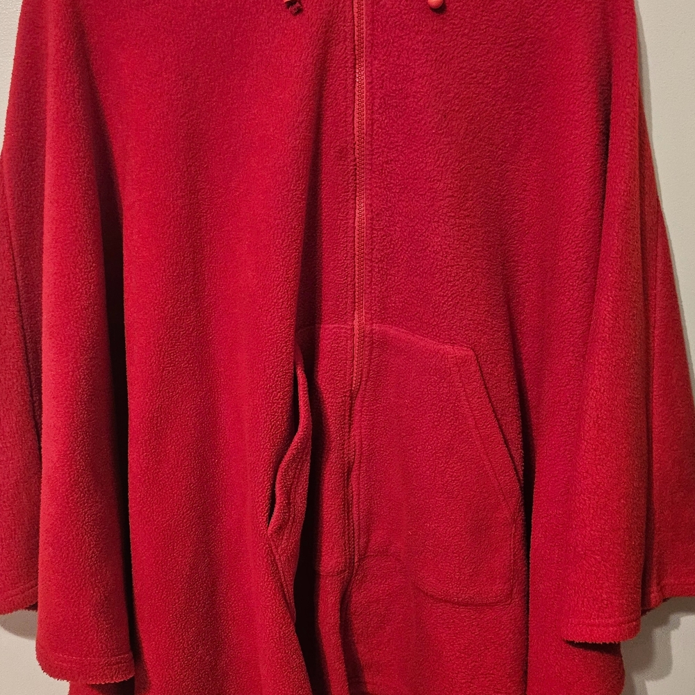 Women's Red Cape Jacket